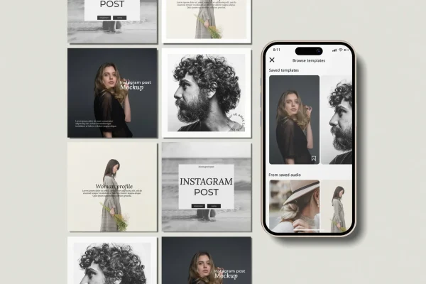 Instagram post psd 08